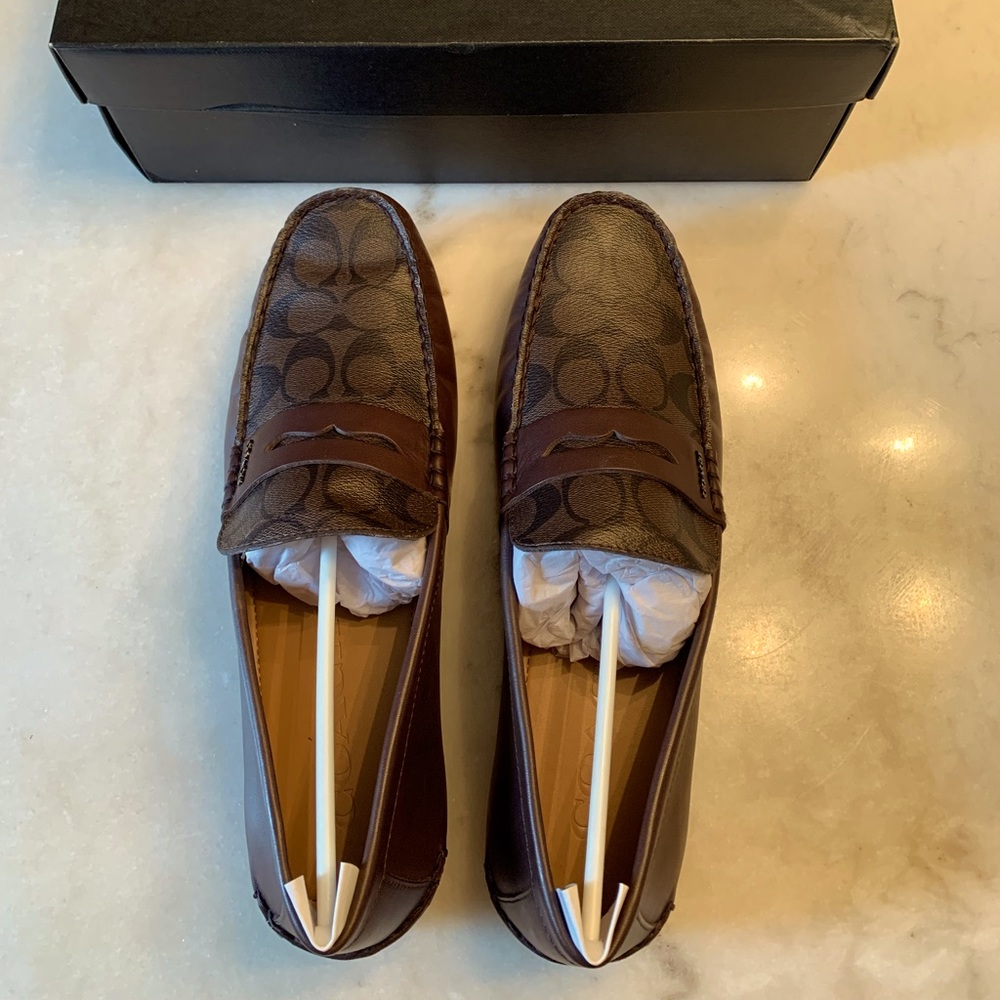 Coach Mott Drivers SIG PVC Mens Shoes